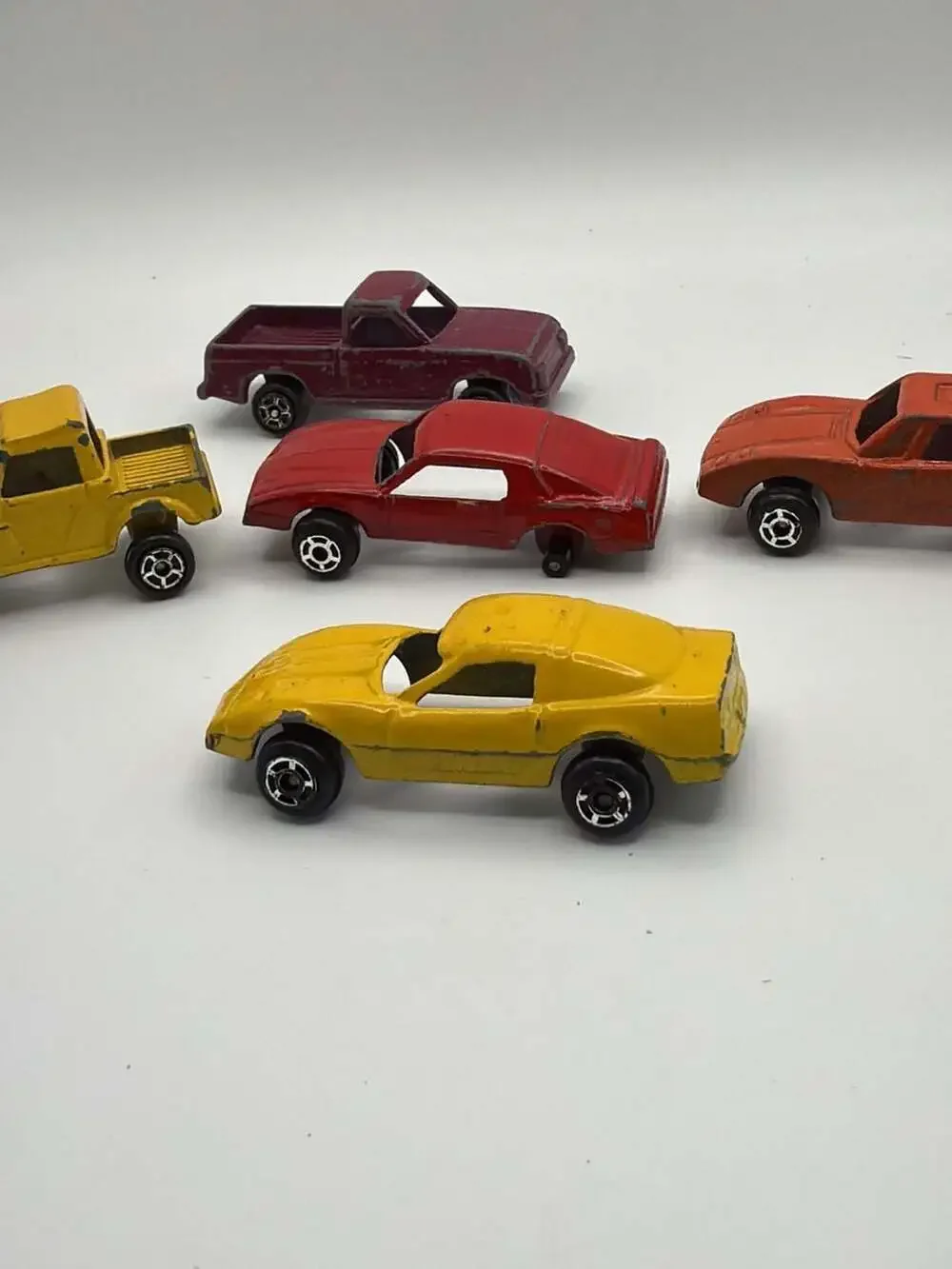 Vintage Tootsietoy Diecast Mini Cars and Trucks Assorted Lot of 6